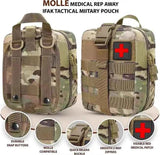 Ham Radio Go Bag with Tear-Away Velcro Back - Molle Compatible, Multi-Pocket Design for Radios, Cables, and Gear – Coyote — alternate view 2