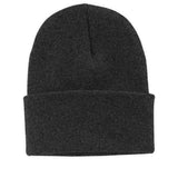 Fine Knit Watch Cap in Fuchsia, alternate view 9