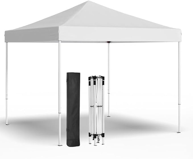 10x10ft Pop Up Canopy Tent,Heavy Duty Waterproof Folding Tent for Camping Parties Events Parties,Outdoor Canopy,Portable Sun