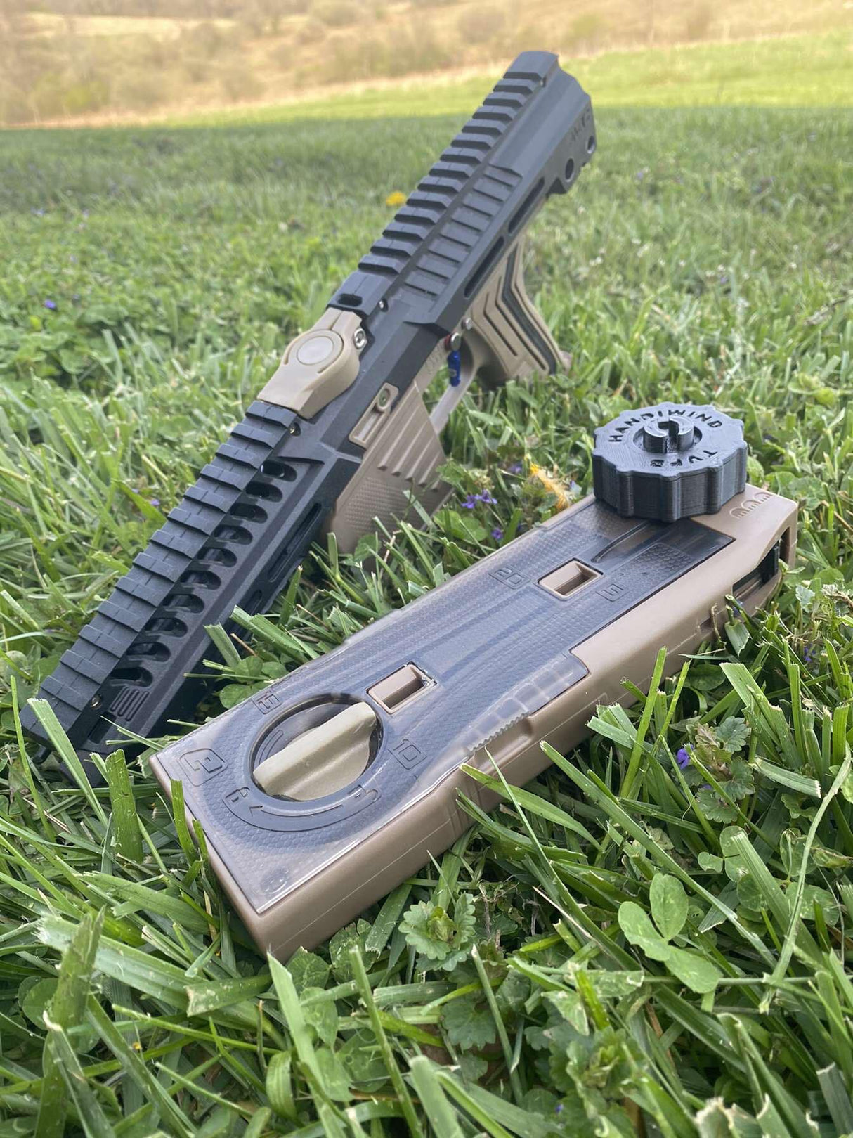Handiwind (Cf20 / T15 ratcheting paintball magwinder), alternate view 2