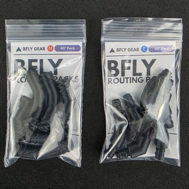 45° Pack - BFly Routing Packs, ExFog (Not N-Bore Upgraded) (6mm)