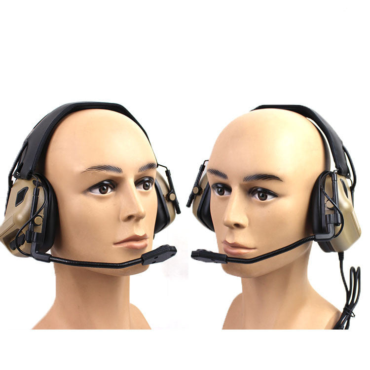 Raven Supply Five-Generation Tactical Headset in Army Green, alternate view 3