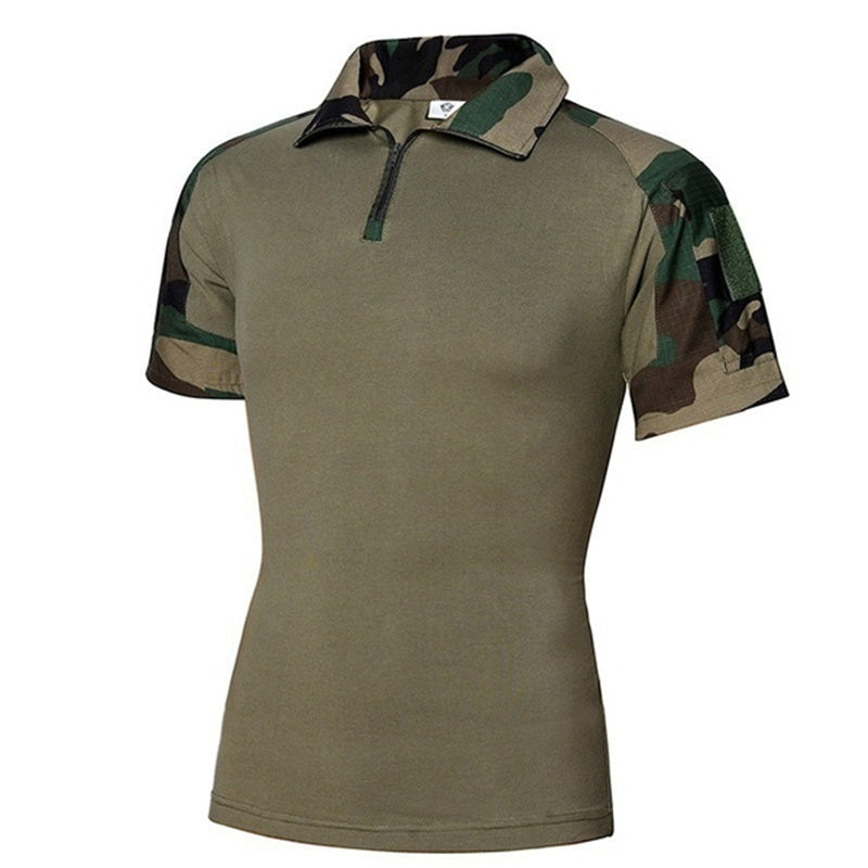 Raven Supply American Tactical Polo Shirt in Army Green, alternate view 6