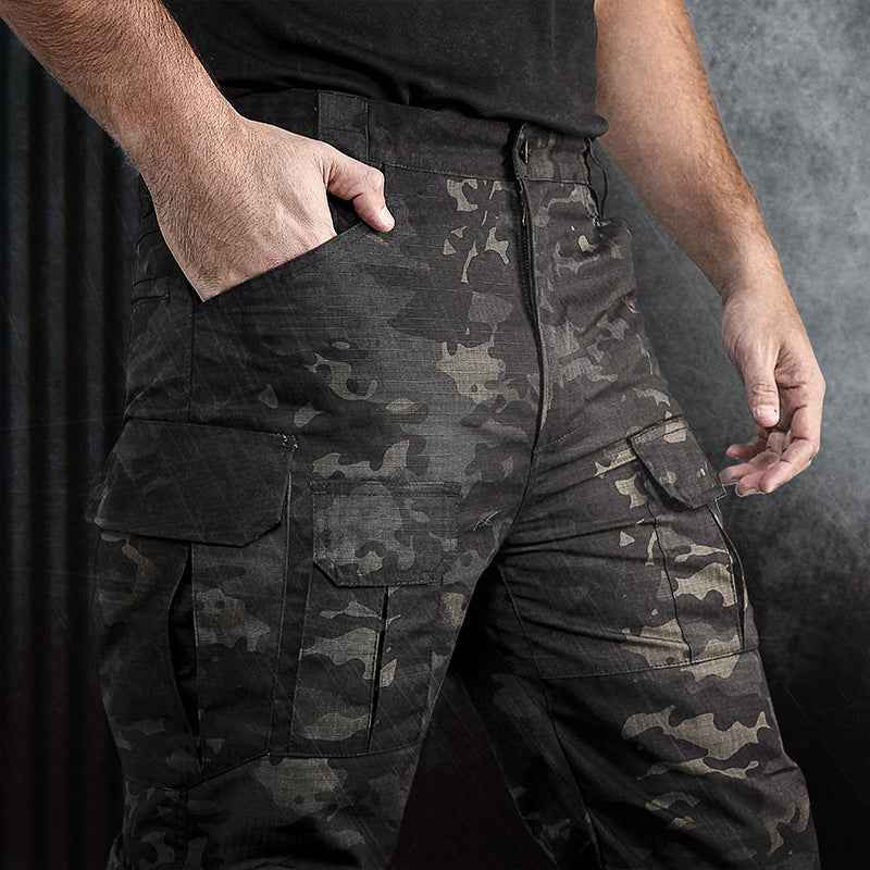 City Tactical Pants in Black camouflage, alternate view 3