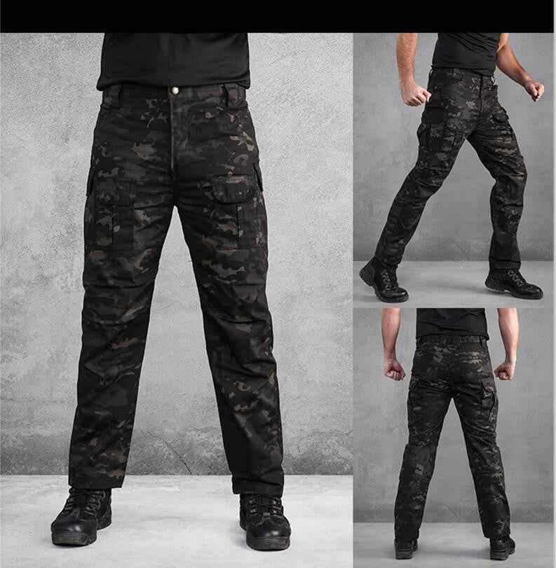 City Tactical Pants in Black camouflage, alternate view 5