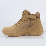 Raven Supply Breathable Army Tactical Boots in Sand color, alternate view 5