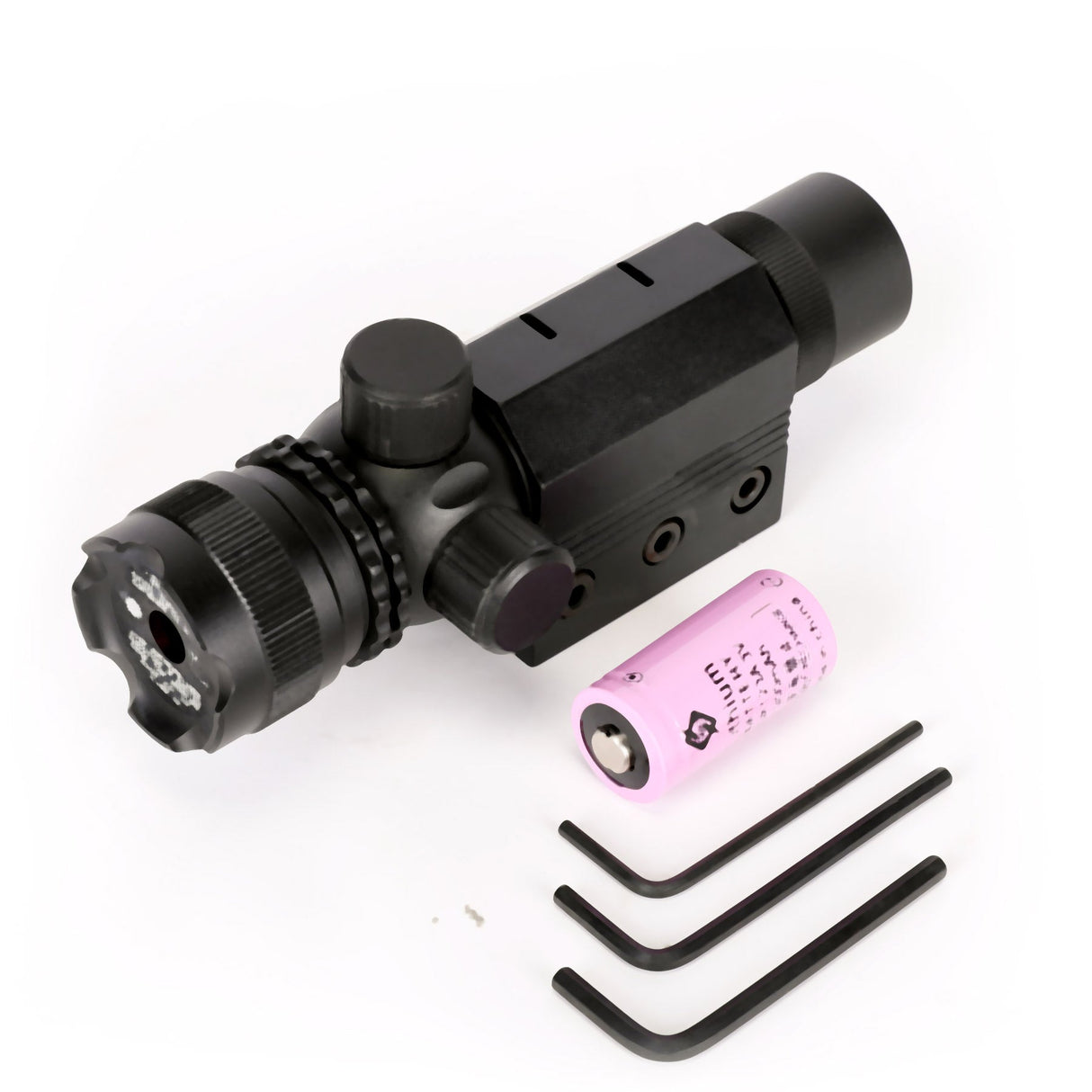 Pinty 4-in-1 4-16x50 Rifle Scope Combo with Laser and Red Dot, alternate view 4