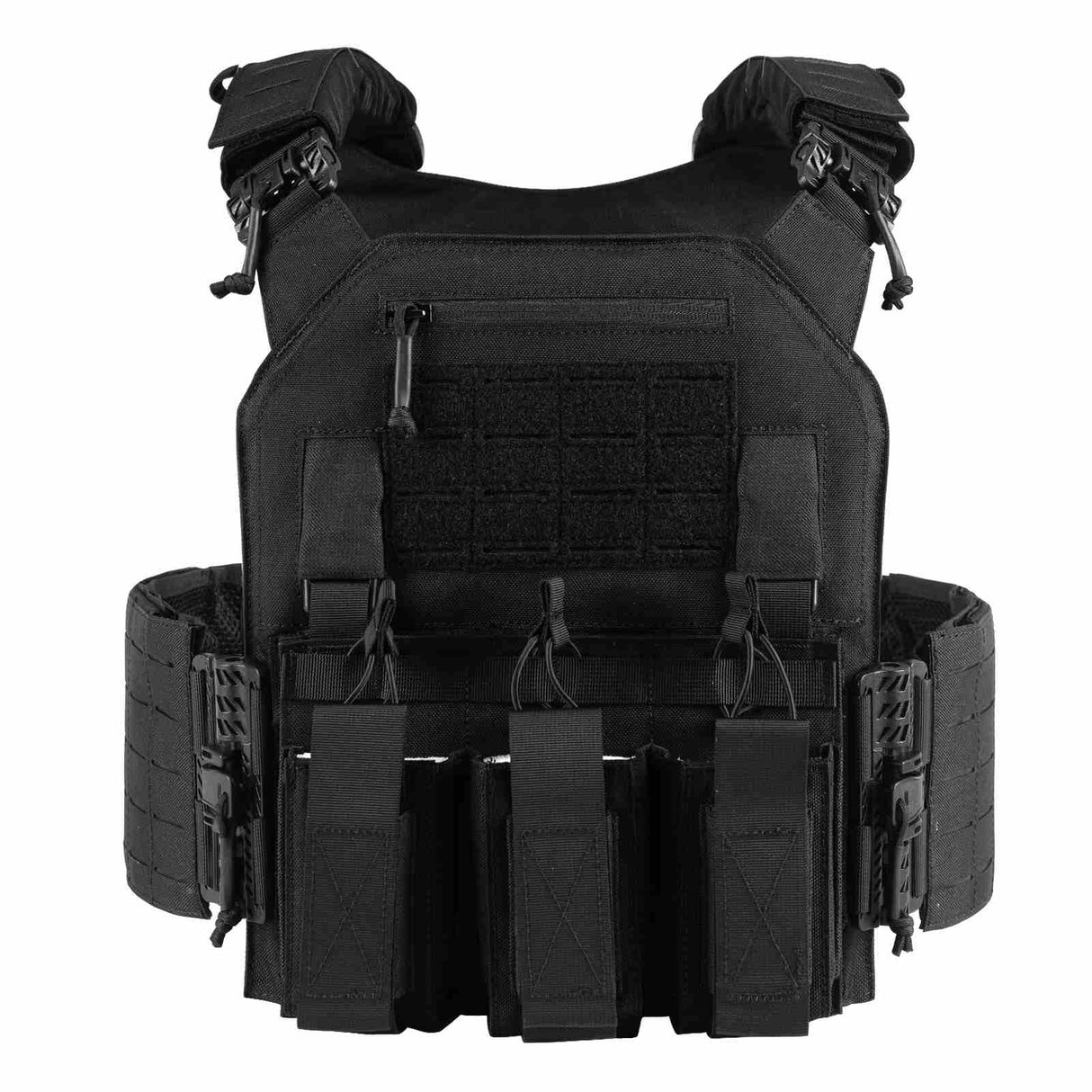 Votagoo Tactical Vest 601 - Laser Cut MOLLE Adjustable Vest, alternate view 6