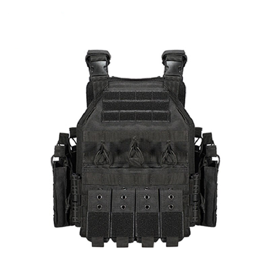 Raven Supply Expandable Adjustable Tactical Vest in Black, alternate view 4