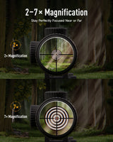 Pinty Nova 2-7x32 SFP Rifle Scope, alternate view 11
