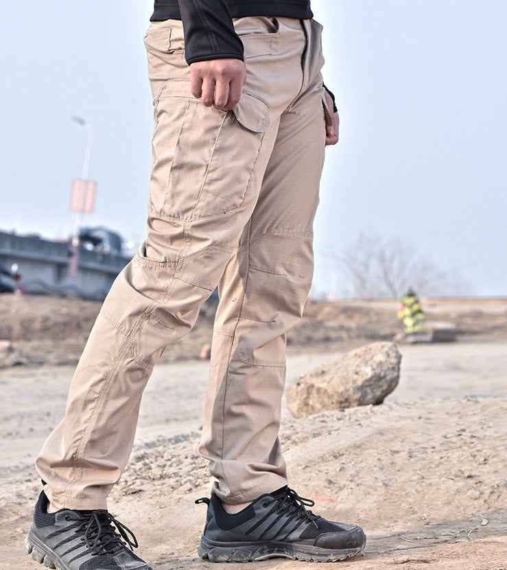 Outdoor Multi-Legged Tactical Pants in Black, alternate view 5