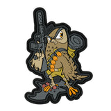 M-Tac Owl Patch PVC in Black