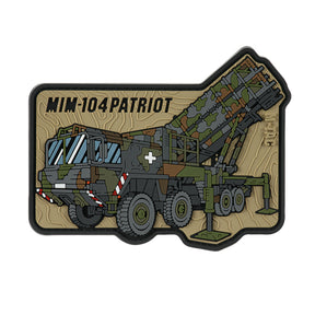 M-Tac MIM-104 Patriot PVC Patch in Coyote