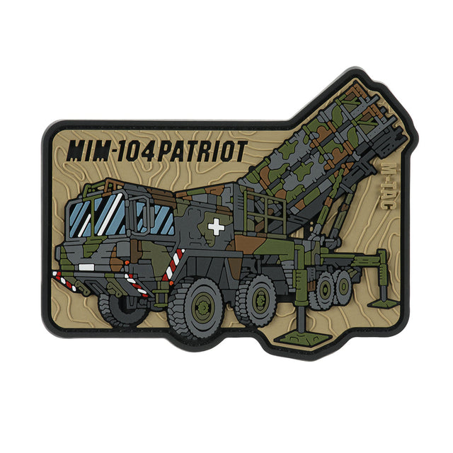 M-Tac MIM-104 Patriot PVC Patch in Coyote