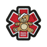 M-Tac Paramedic Bear PVC Patch in Bronze/Black