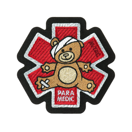 M-Tac Paramedic Bear PVC Patch in Bronze/Black