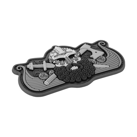 M-Tac Viking's Drakkar PVC Patch in Black/Grey