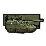 M-Tac PzH 2000 PVC Patch in Ranger Green