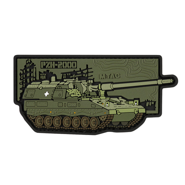 M-Tac PzH 2000 PVC Patch in Ranger Green