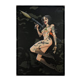 M-Tac Banner Tactical Girl RPG 35.4x51.2 Inches in Multicam Black