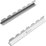 Kabob Skewers Stainless Steel Long BBQ Barbecue Skewers, Flat Metal Kebob Sticks Wide Reusable Grilling Skewers for Meat