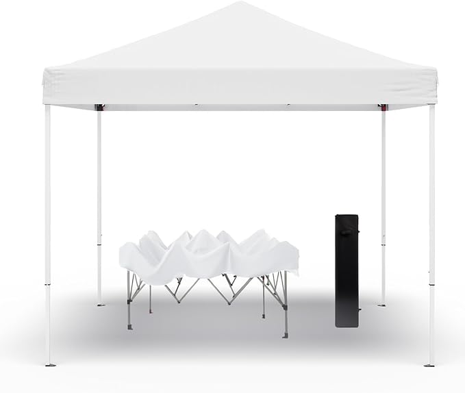 10x10ft Pop Up Canopy Tent,Heavy Duty Waterproof Folding Tent for Camping Parties Events Parties,Outdoor Canopy,Portable Sun