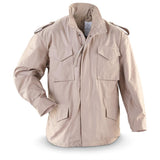 Cotton M-65 Water-Repellent Field Jacket in Midnight, alternate view 4