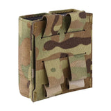 KRYDEX MOLLE Double 9mm Magazine Pouch in Black, alternate view 2