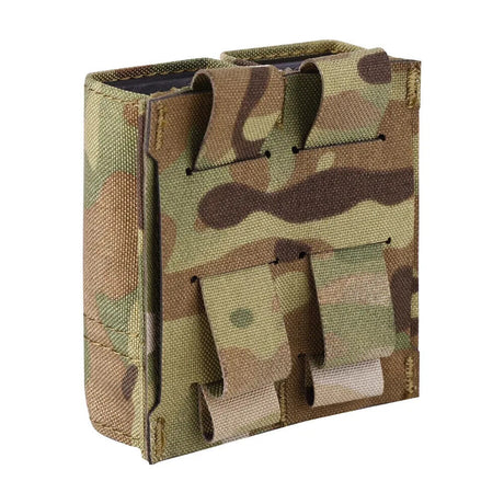 KRYDEX MOLLE Double 9mm Magazine Pouch in Black, alternate view 2