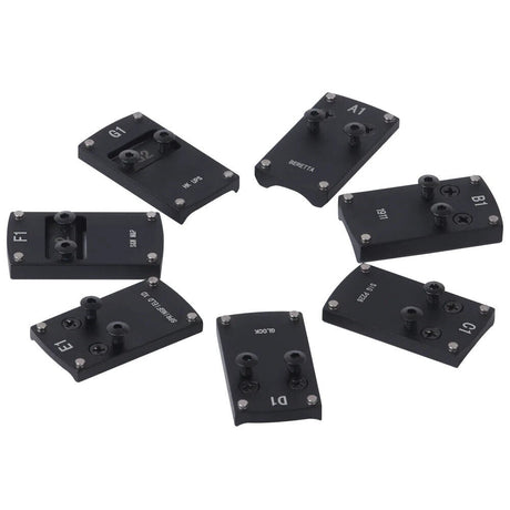 Red Win Pistol Red Dot Sight Mount Bases in M2 Glock Red Dot Base