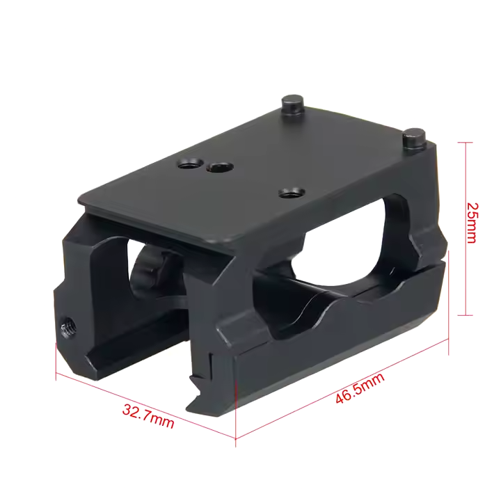 Low Drag Quick Detach Mount for RMR Red Dot Sights, Ships from Texas, alternate view 2