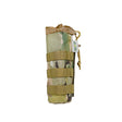 MUCITUP MUCTAC MOLLE Water Bottle Holder 500D Nylon Pouch - Black, Camo, Khaki in Multicam