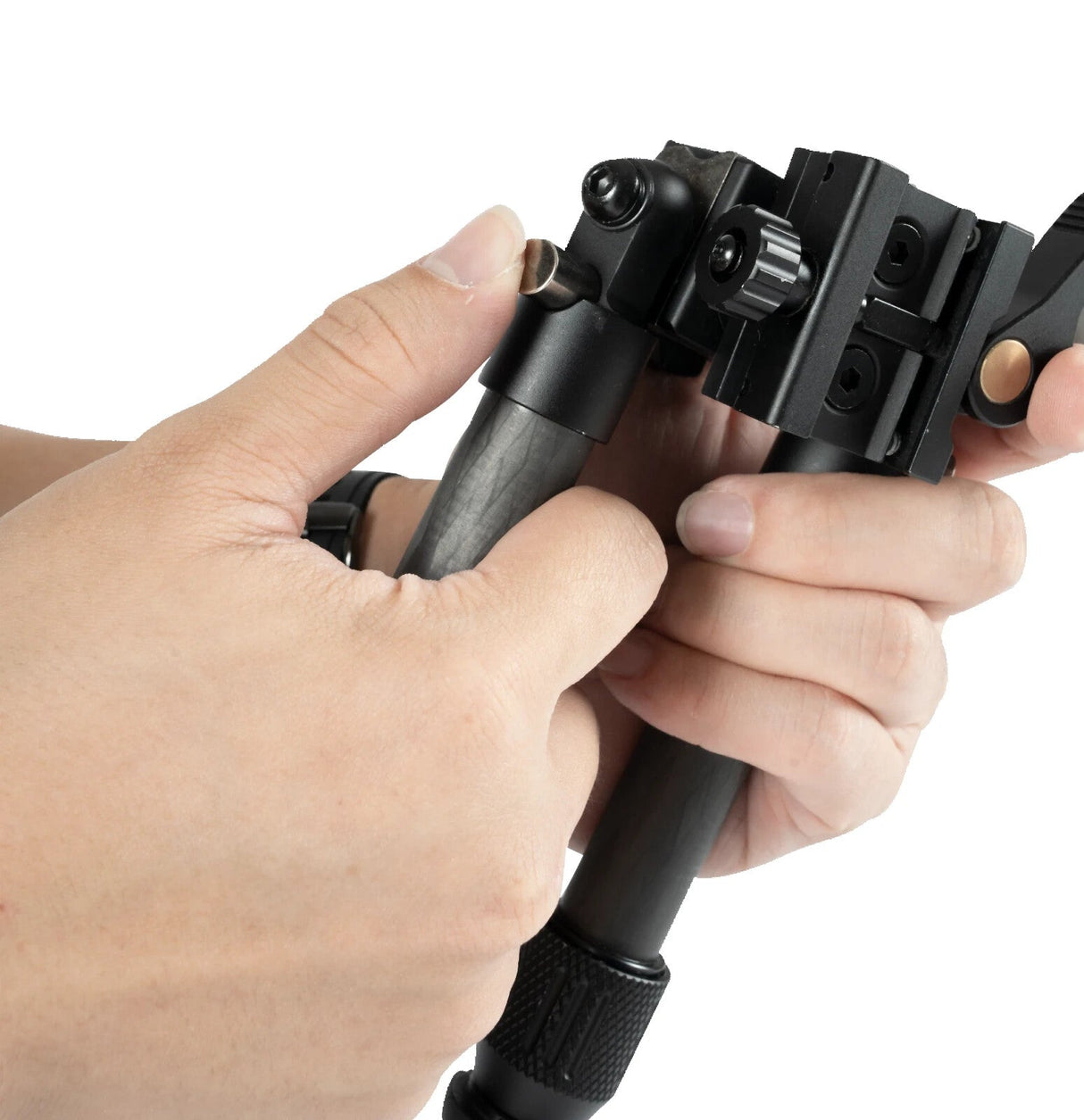 Linkogear HB-C02M Carbon Fiber QD Bipod, alternate view 6