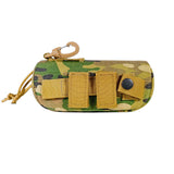 MUCITUP Tactical MOLLE Eye Pro Case 1000D Nylon Sunglass Hard Shell Pouch, alternate view 6