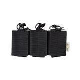 MUCTAC MOLLE Triple Rifle Mag Pouch - Built for Battle, Ready for Action in Ranger Green, alternate view 5