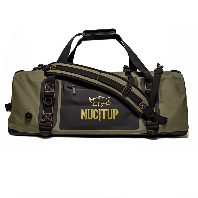 MUCTAC - MUCSAC 60L/40L Waterproof Duffle Bag with Backpack Straps, Air-Tight, Heavy Duty, 60 Liter