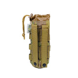 MUCITUP MUCTAC MOLLE Water Bottle Holder 500D Nylon Pouch - Black, Camo, Khaki, alternate view 4