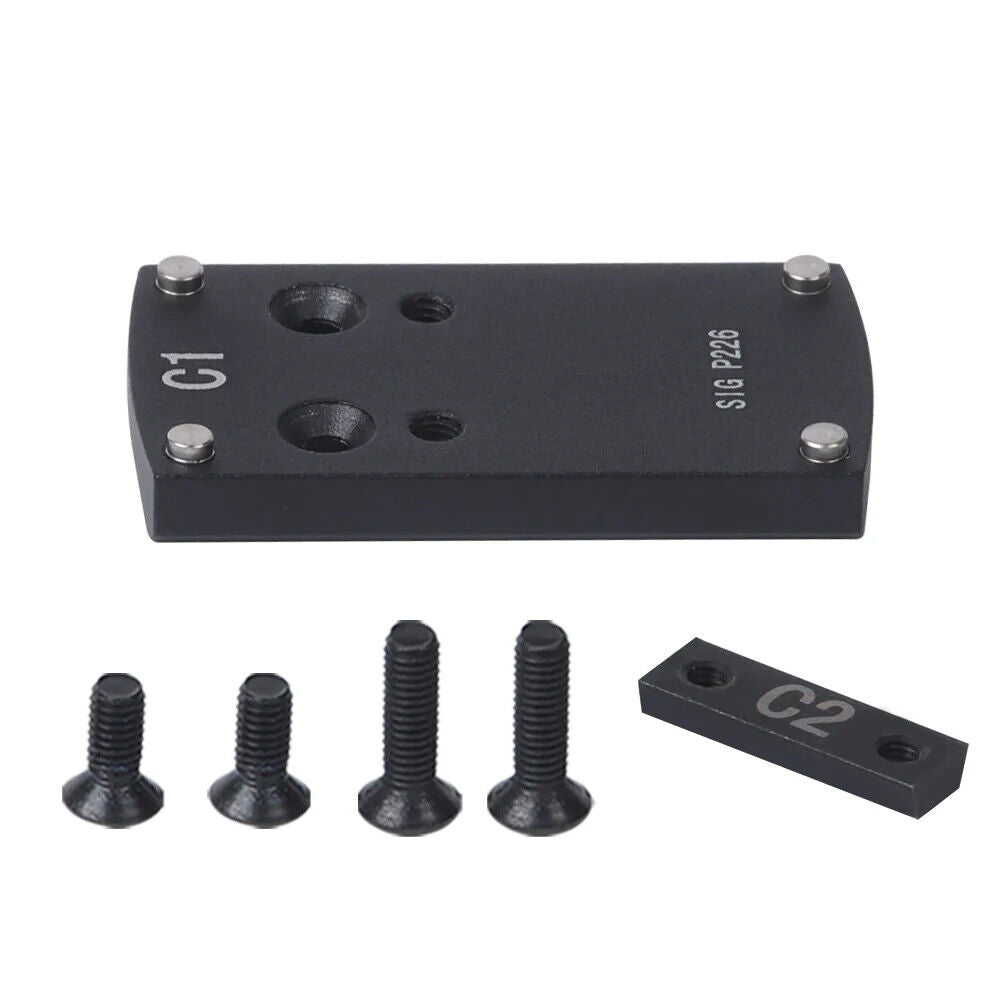 Red Win Pistol Red Dot Sight Mount Bases in M6 Springfield XD Red Dot Mount Base, alternate view 5