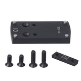 Red Win Pistol Red Dot Sight Mount Bases in M6 Springfield XD Red Dot Mount Base, alternate view 5