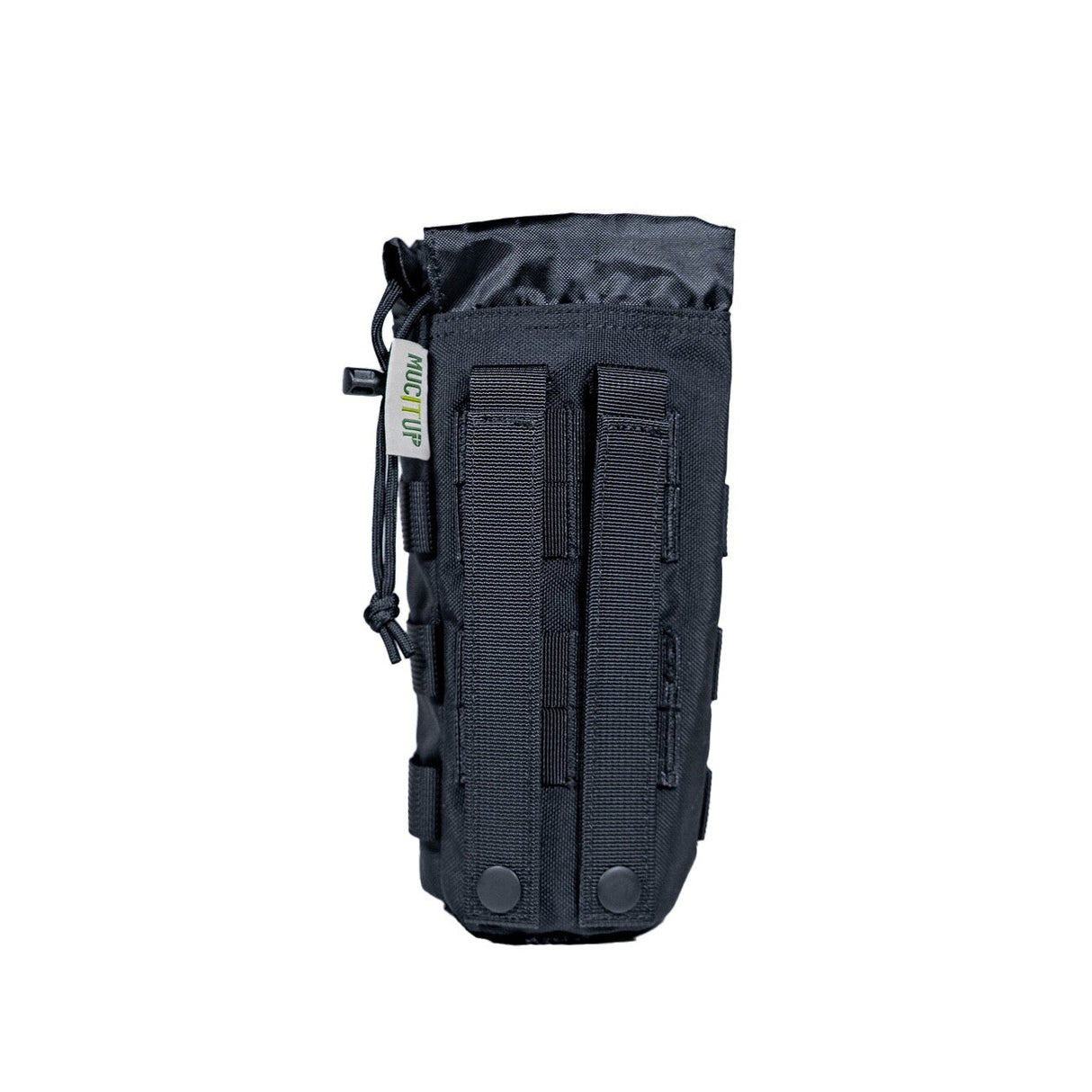 MUCITUP MUCTAC MOLLE Water Bottle Holder 500D Nylon Pouch - Black, Camo, Khaki, alternate view 3