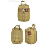 Ham Radio Go Bag with Tear-Away Velcro Back - Molle Compatible, Multi-Pocket Design for Radios, Cables, and Gear – ACU Digital Camo — alternate view 5