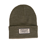 The AP Knit Beanie - Acrylic in Black