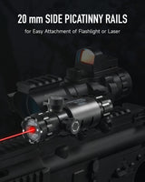 Pinty Vexa 2-in-1 4x32 Prism Scope Combo, alternate view 5