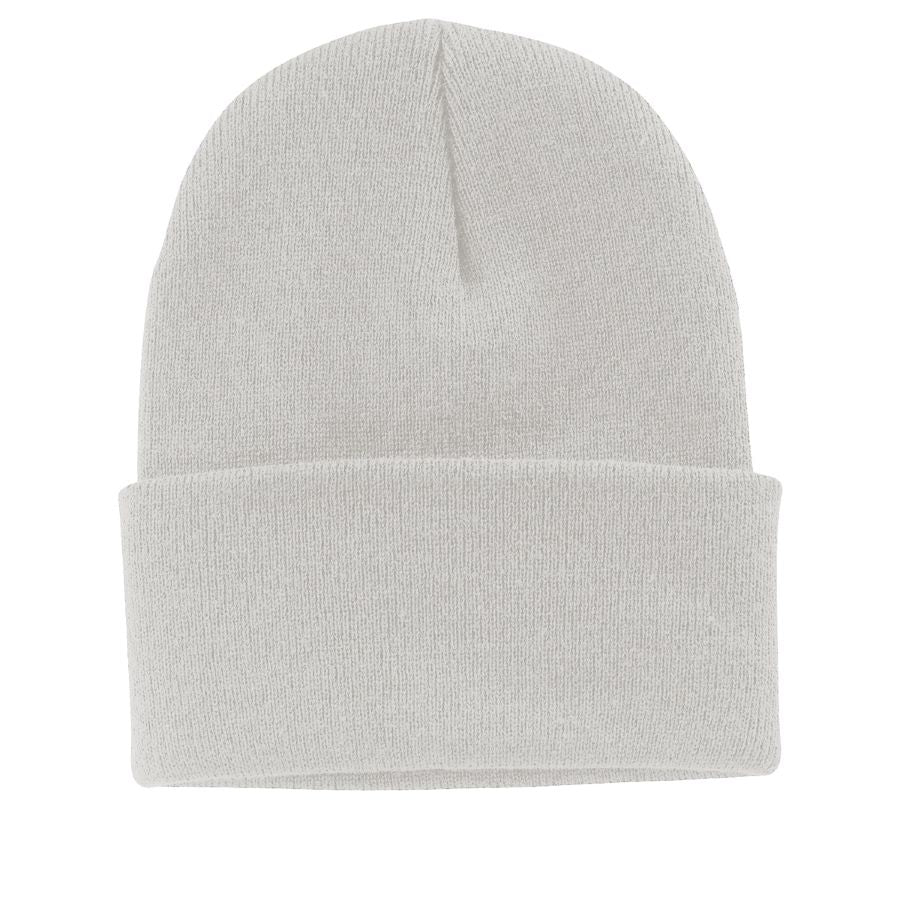 Fine Knit Watch Cap in Light Gray, alternate view 17