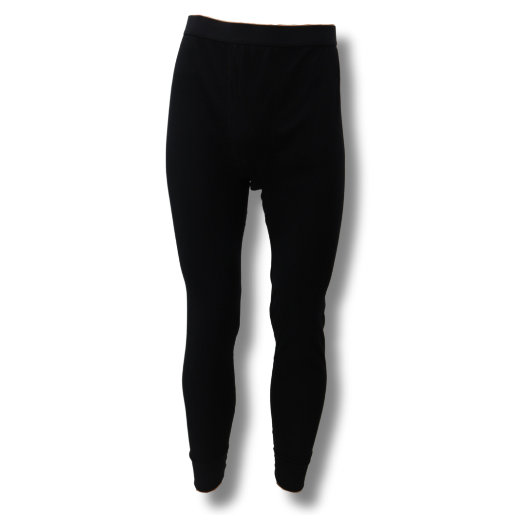 Midweight Polyester Polygon Thermal Bottoms- 7 Oz, Medium Regular