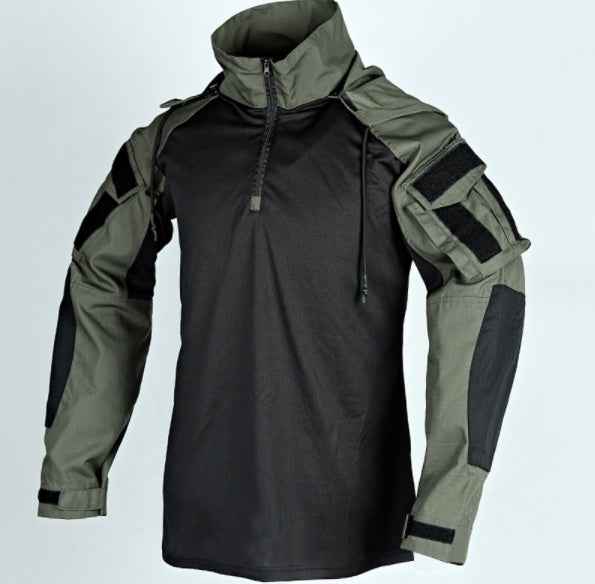Tactical Frog Suit Durable Outdoor Apparel for Versatile Use in Black, alternate view 4
