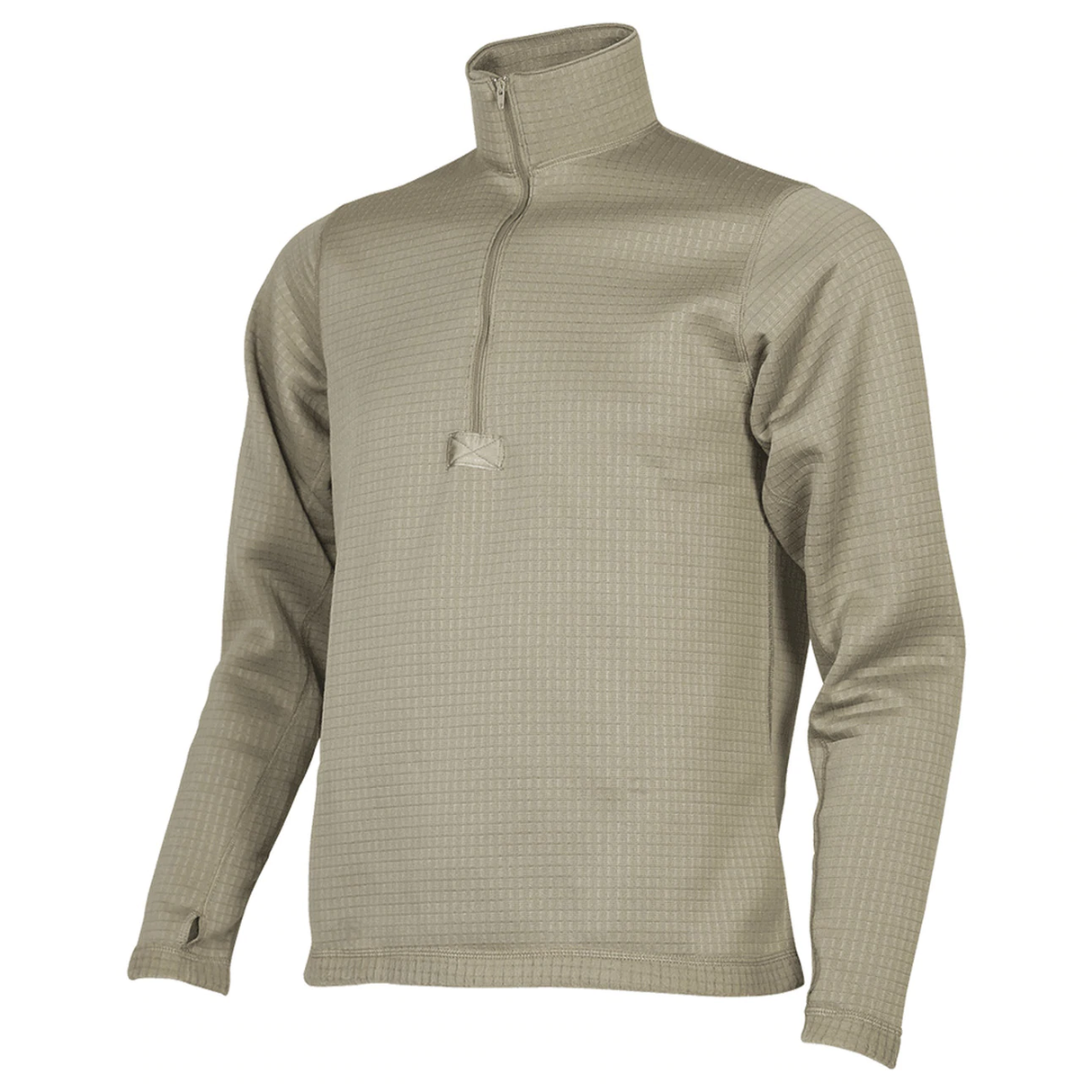 ECWCS Gen III Level 2 Thermal Grid Fleece Shirt - Tan 499, SR