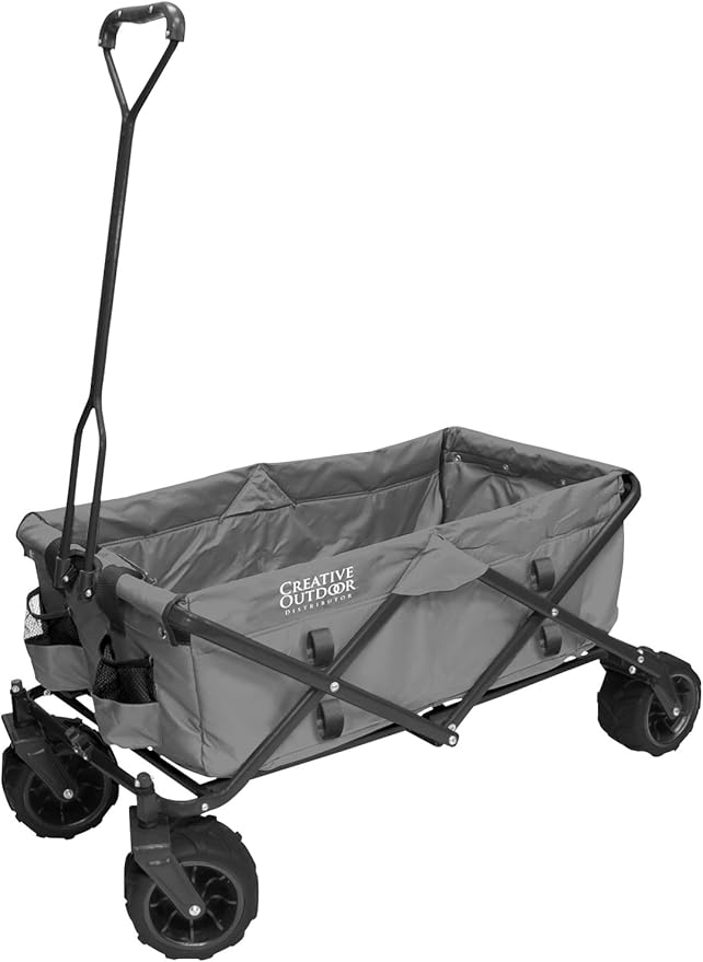 Creative Outdoor Original Folding Wagon All-Terrain Wheels, alternate view 8