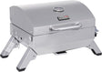 Royal Gourmet GT1001 Stainless Steel Portable Grill, 10000 BTU BBQ Tabletop Gas Grill with Folding Legs and Lockable Lid,