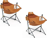 TIMBER RIDGE Hammock Camping Chair with Adjustable Backrest, Heavy Duty Folding Hammock Chair Supports 300lbs, Portable